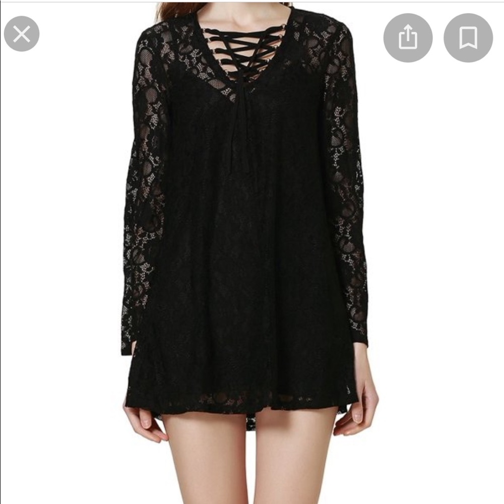 NWT Miss Selfridge lace dress with cami